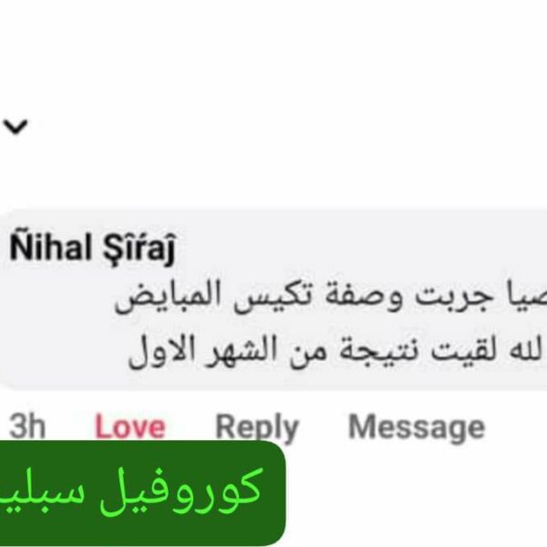 كورفيل - مشروب الكلوروفيل الطبيعي لتنظيم الهرمونات وعلاج تكيس المبايض ودعم صحة الدورة الشهرية